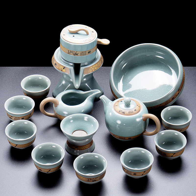 Happy Home Living Room Teapot Cup - Ge Kiln automatic TeaPot Set