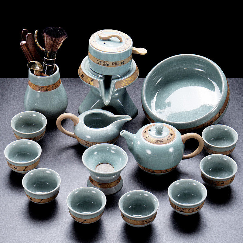 Happy Home Living Room Teapot Cup - Ge Kiln automatic TeaPot Set