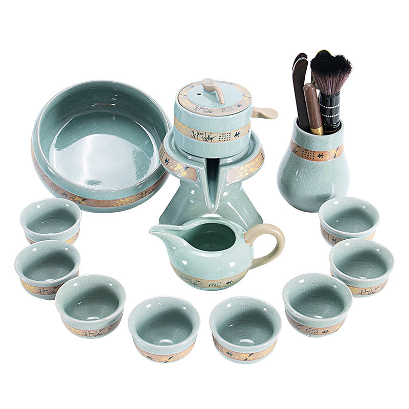 Happy Home Living Room Teapot Cup - Ge Kiln automatic TeaPot Set