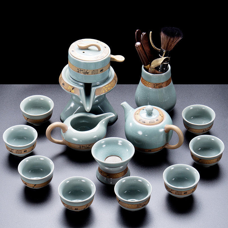 Happy Home Living Room Teapot Cup - Ge Kiln automatic TeaPot Set