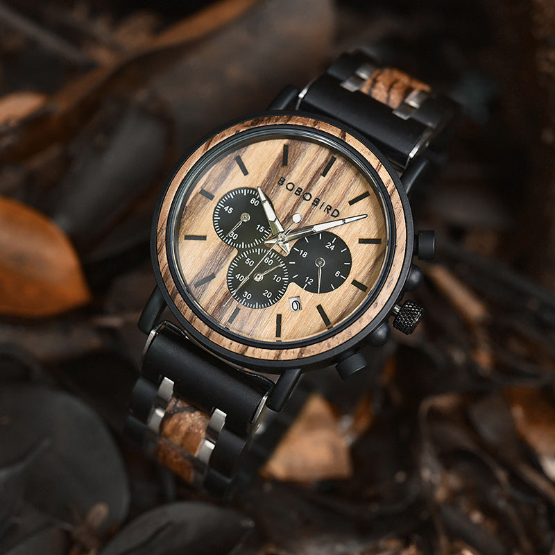 Luxury Wooden Elegant Men's Timepiece Watch