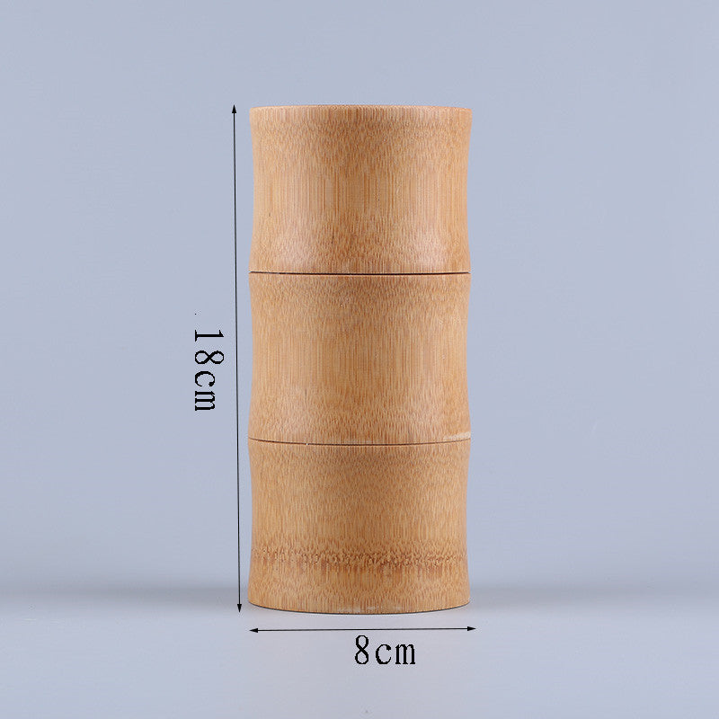 Eco-Friendly Bamboo Storage Containers – Natural Bamboo Jars