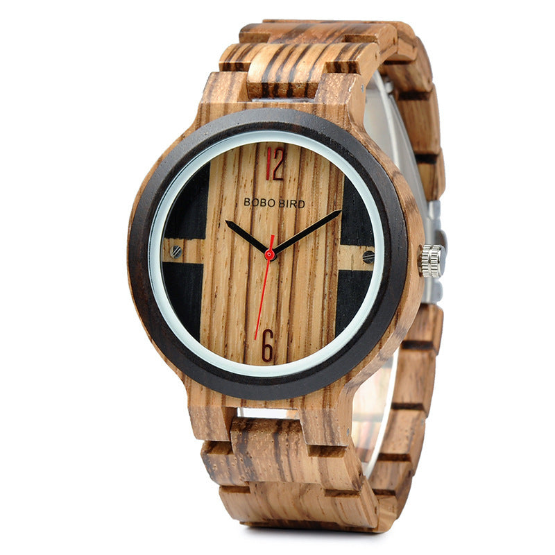 Minimalist Luxury Unisex Wooden & Leather Quartz Watch