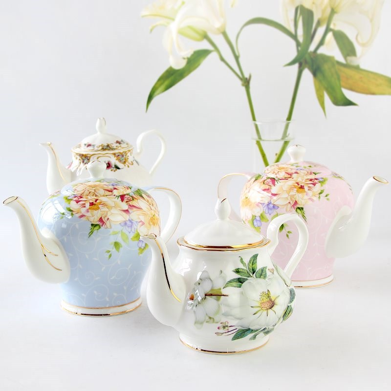 European Tea Set Afternoon Porcelain Teapot