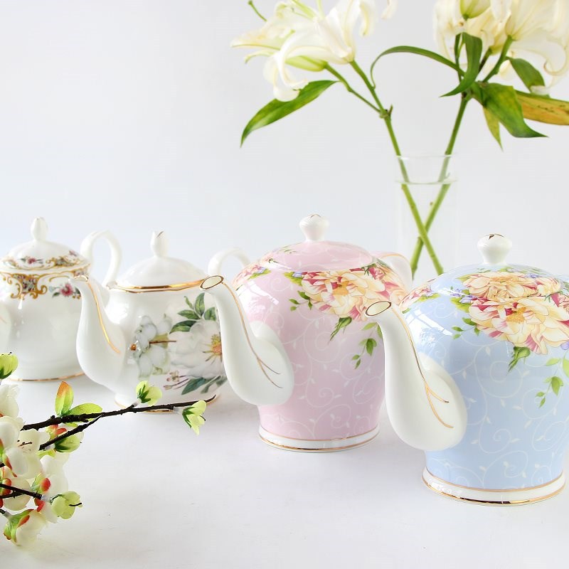 European Tea Set Afternoon Porcelain Teapot